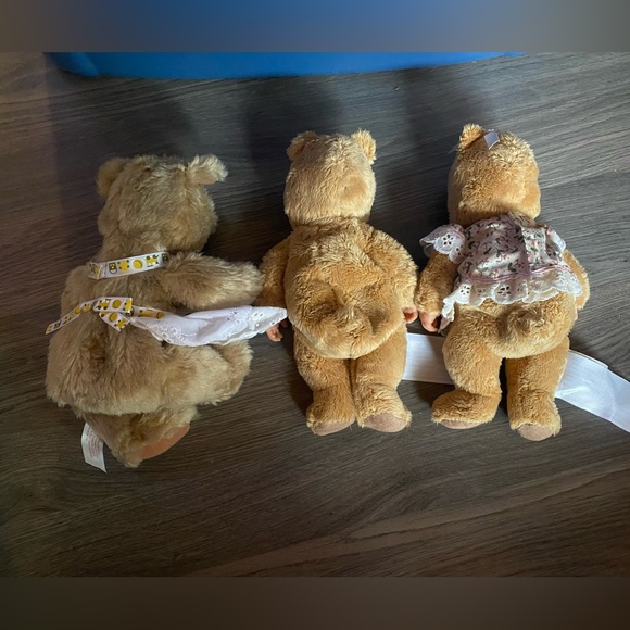 Anne Geddes Charming Brown Plush Doll Trio - Picture 2 of 6